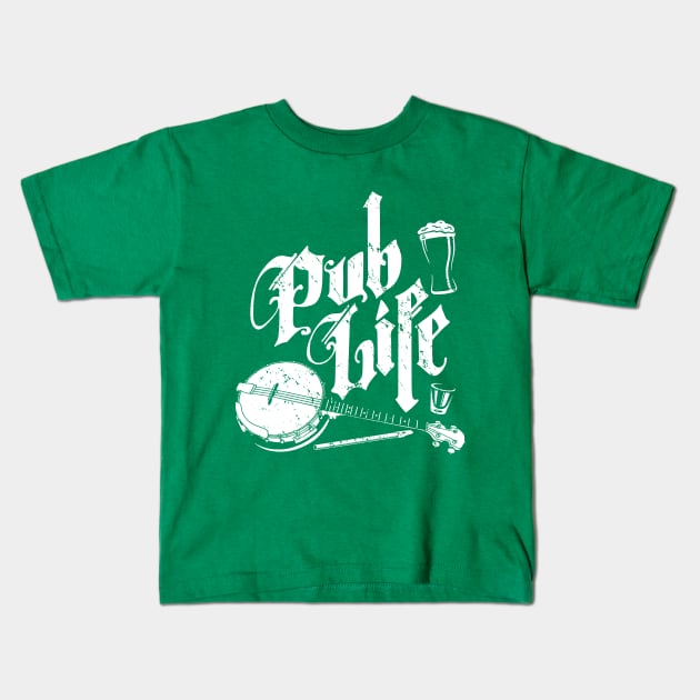 Pub Life Kids T-Shirt by Tip-Tops